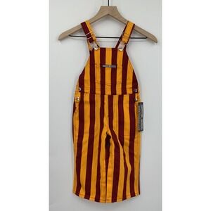 Florida State Seminoles Overalls Boys 2T FSU Football Game Bibs Garnet Gold NEW